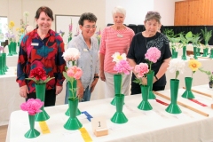 2023-05-27-Flower-Show-Judges-checking-the-peonies